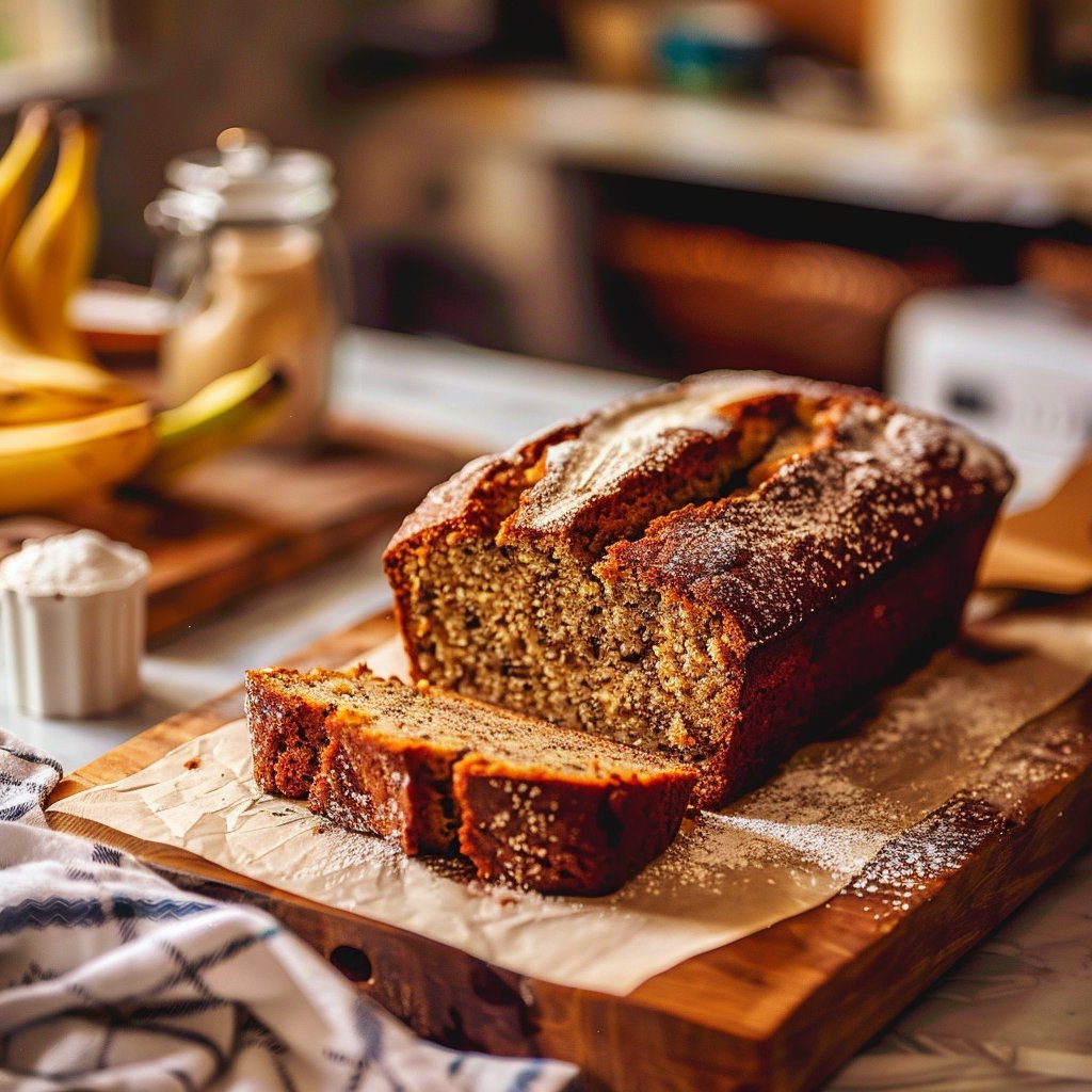 Moist Banana Bread 4 Moist Banana Bread
