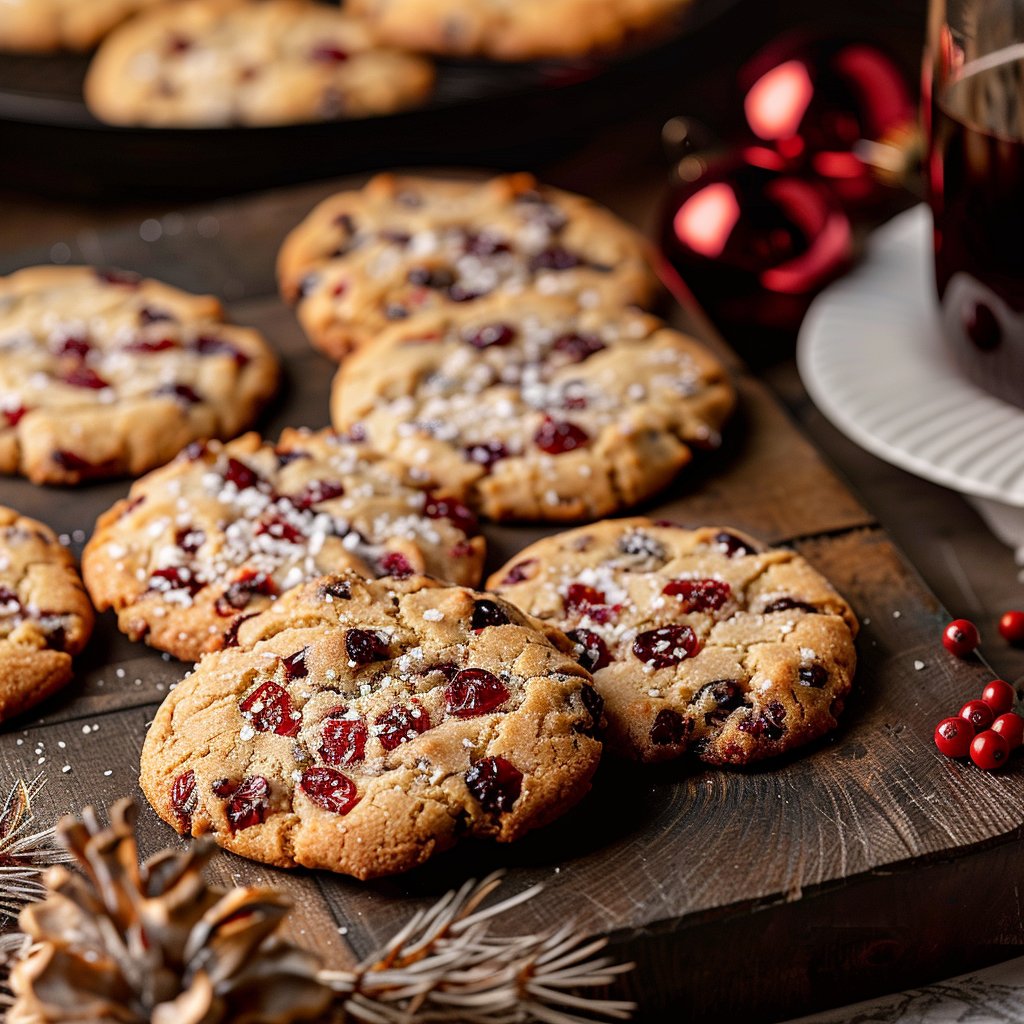 Chewy Christmas Cranberry Orange Cookies 4 Chewy Christmas Cranberry Orange Cookies