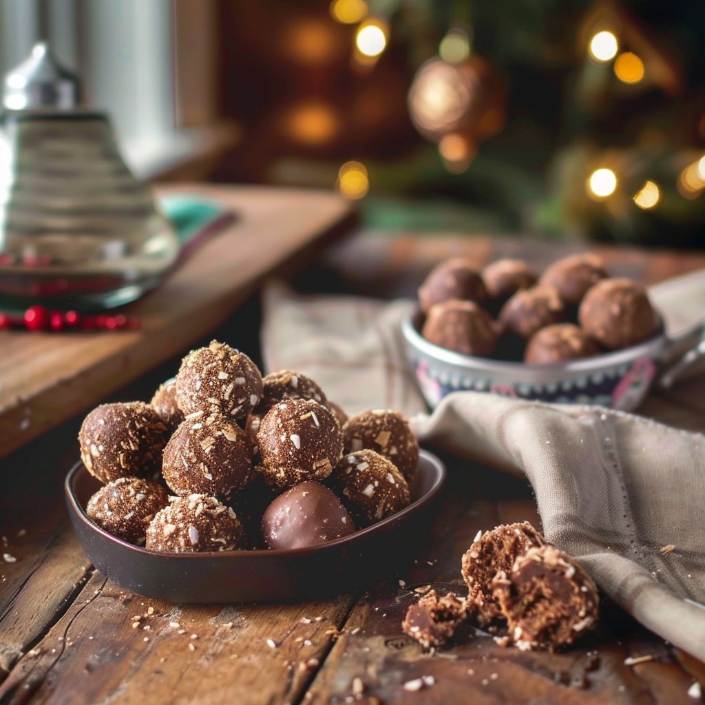 Festive Speculoos Balls 4 Speculoos Balls - Chocolates for Christmas