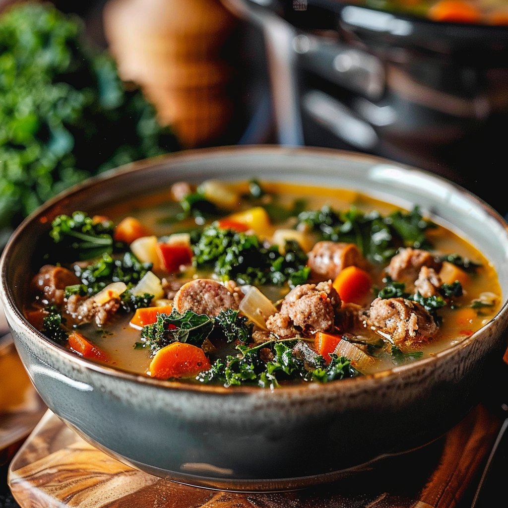 Sausage Kale Soup 4 Delicious Sausage Kale Soup Recipe