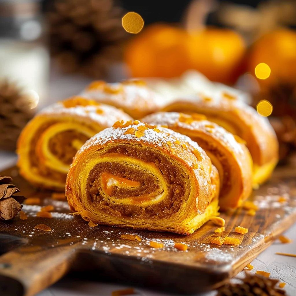 Pumpkin Rolls 4 Pumpkin Rolls