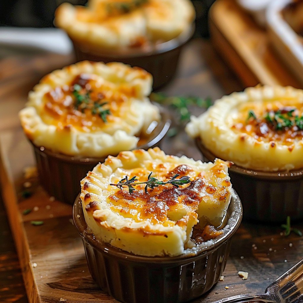 Easy Mini Shepherd's Pies 4 Easy Mini Shepherd's Pies