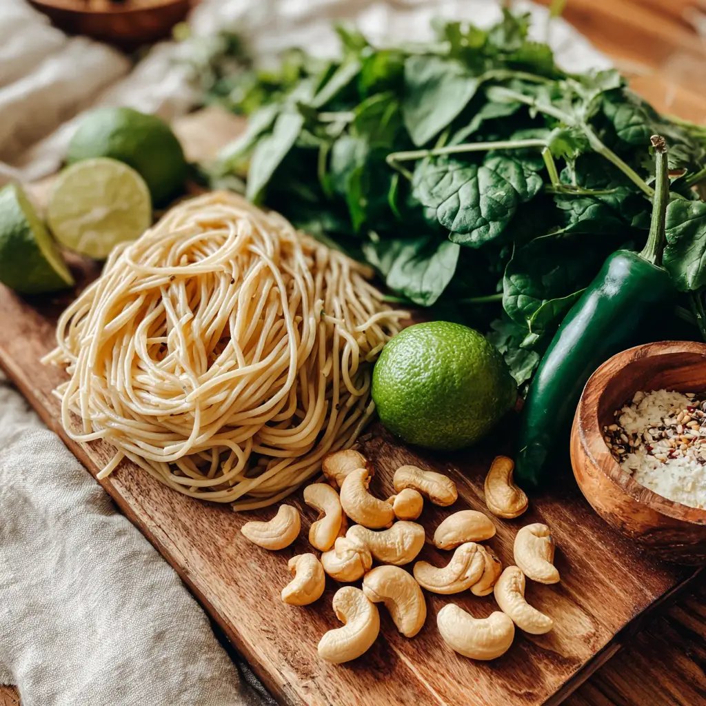 Vegan Green Spaghetti 4 Vegan Green Spaghetti