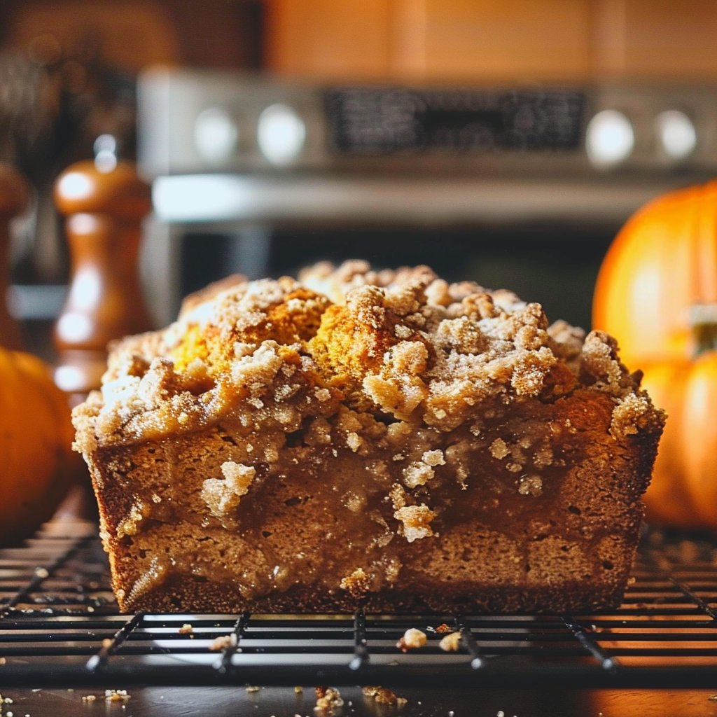 Pumpkin Streusel Bread 4 Pumpkin Streusel Bread