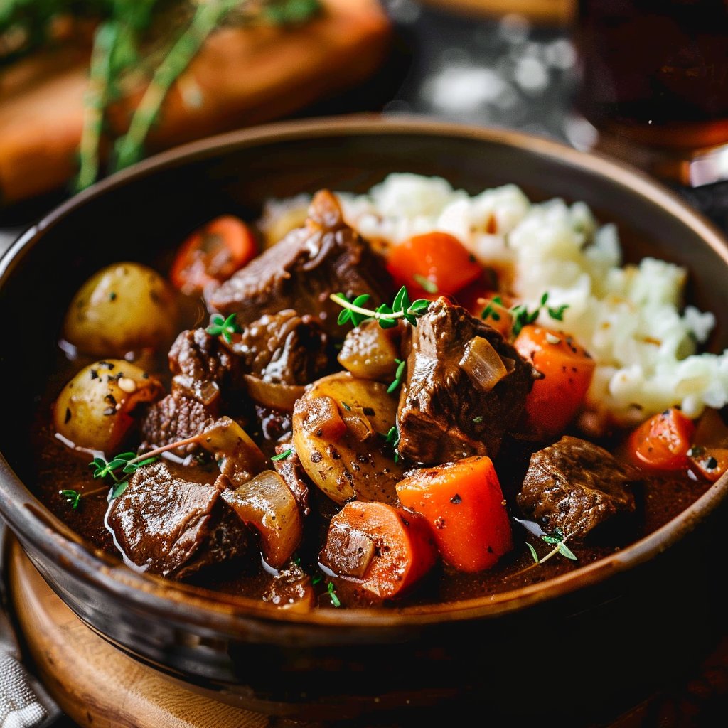 Slow Cooker Beef Bourguignon 4 Slow Cooker Beef Bourguignon