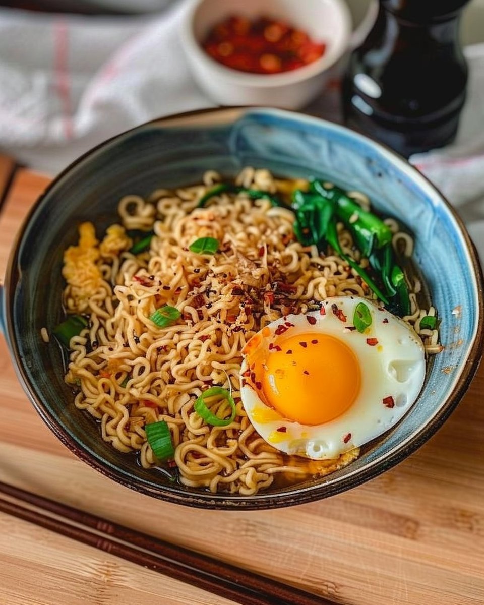 TikTok Ramen Recipe with Egg 4 TikTok Ramen Recipe with Egg