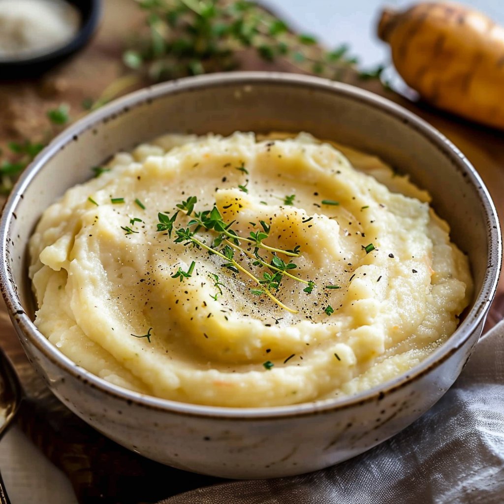 Creamy Parsnip Puree 4 Creamy Parsnip Puree