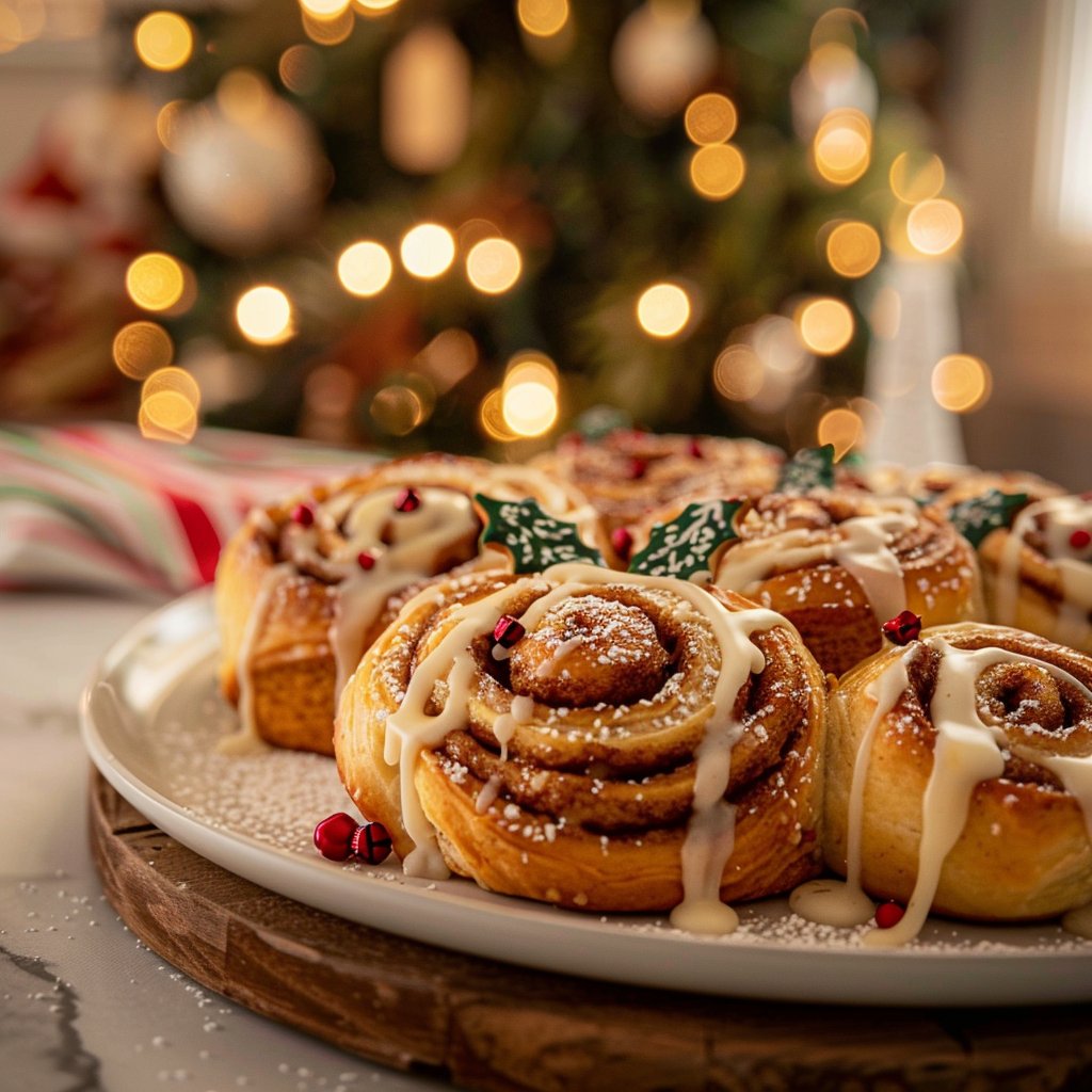Christmas Tree Cinnamon Rolls 4 Christmas Tree Cinnamon Rolls