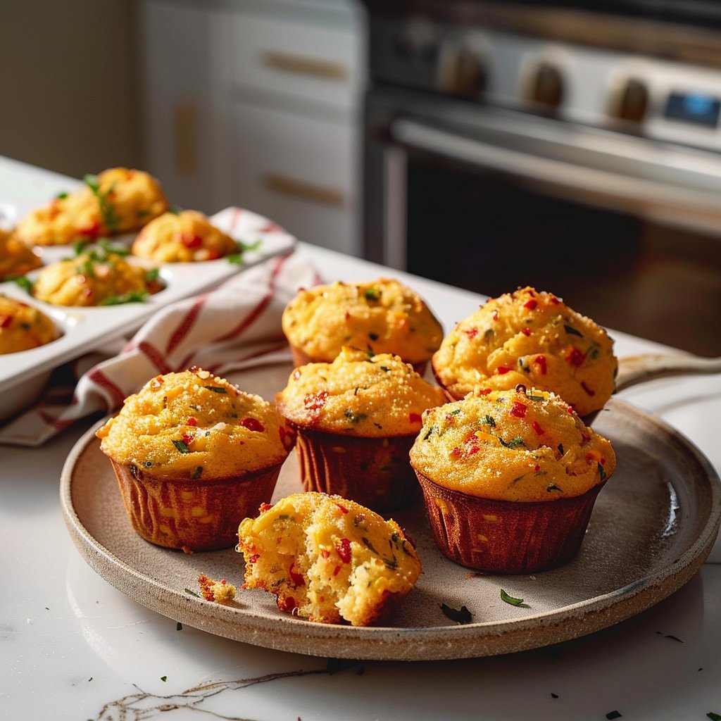 Pepper Cheese Corn Muffins 4 Pepper Cheese Corn Muffins