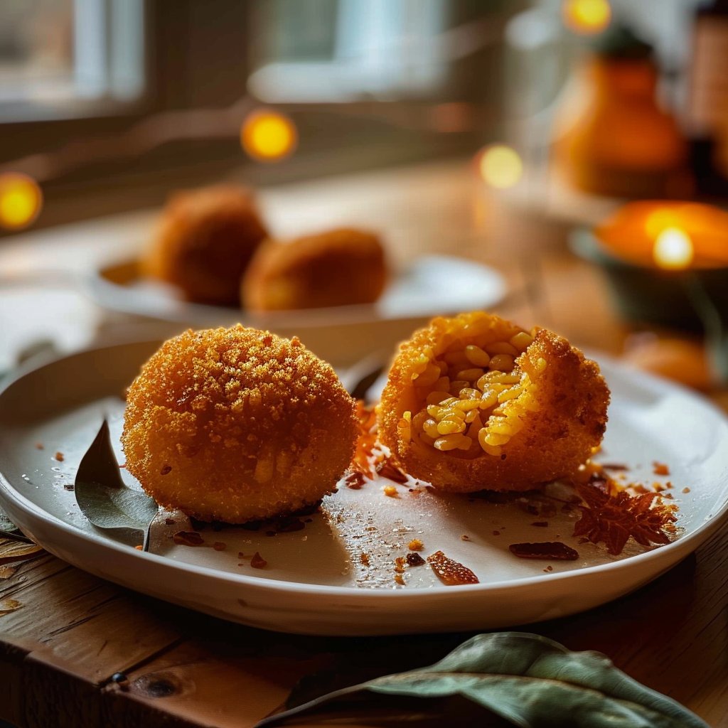 Gourmet Pumpkin Arancini 4 Gourmet Pumpkin Arancini