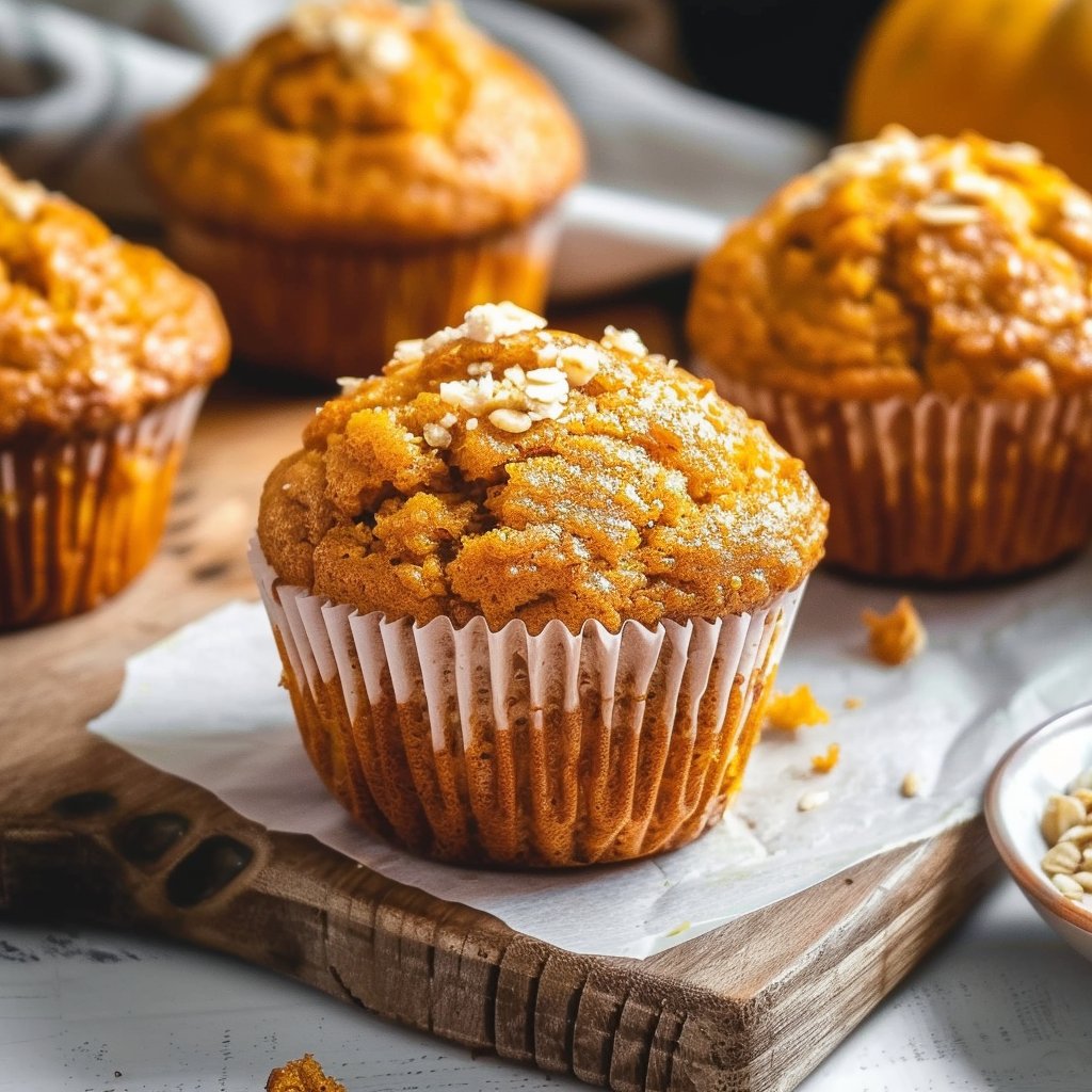 Healthy Greek Yogurt Pumpkin Muffins 4 Healthy Greek Yogurt Pumpkin Muffins