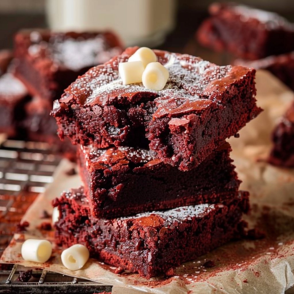 Best Red Velvet Brownies 4 Best Red Velvet Brownies