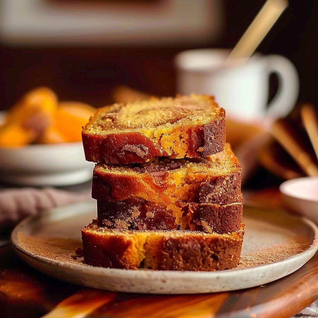 Simple Mini Pumpkin Bread with Cinnamon Swirl 4 Simple Mini Pumpkin Bread with Cinnamon Swirl