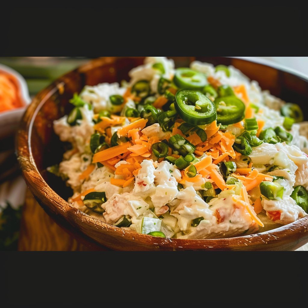 Jalapeno Popper Chicken Salad With Cottage Cheese 4 Jalapeno Popper Chicken Salad With Cottage Cheese