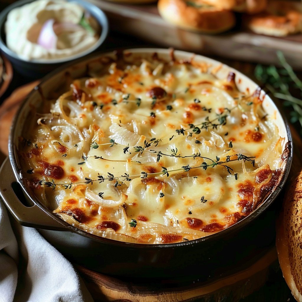 Caramelized Onion and Gruyère Dip 4 Caramelized Onion and Gruyère Dip: A Savory Fall Party Showstopper