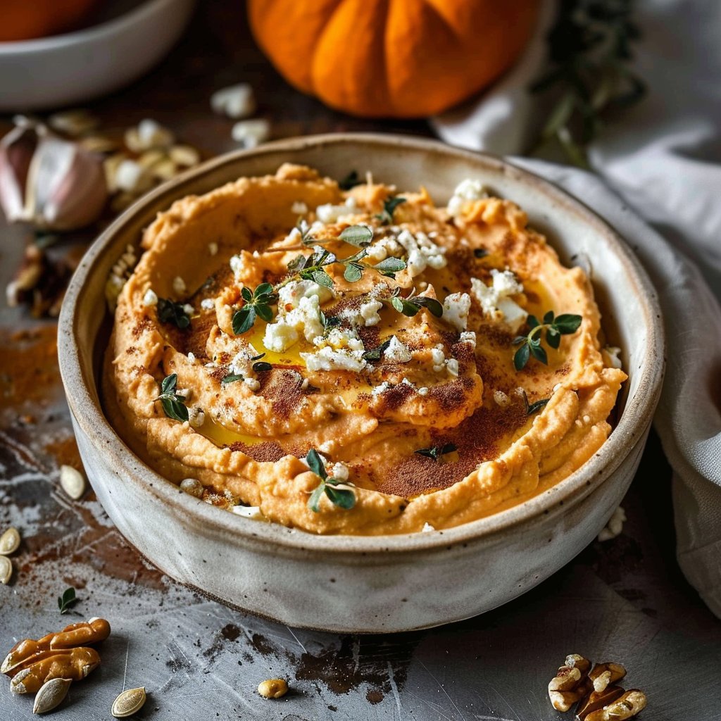 Pumpkin Whipped Feta Dip 4 Pumpkin Whipped Feta Dip