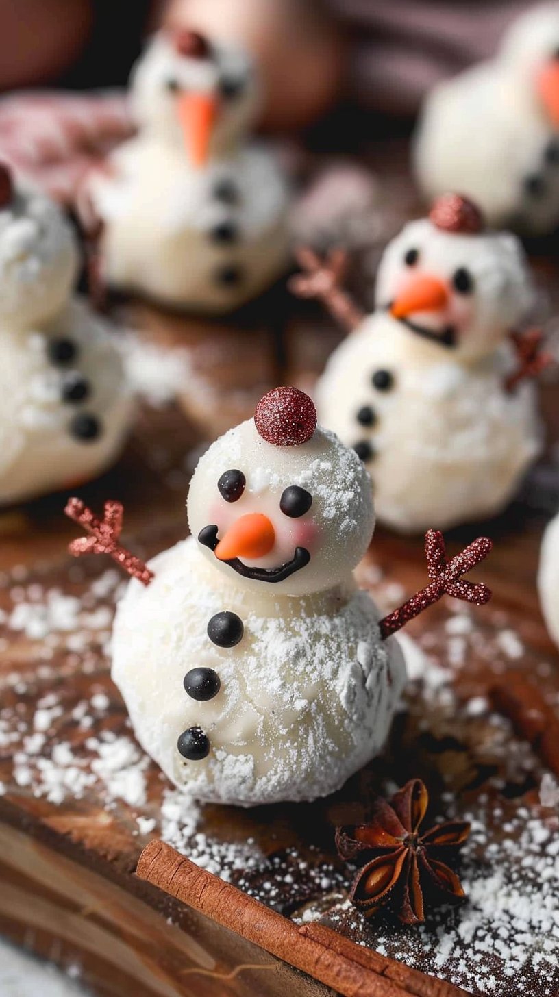 Snowman Truffles 4 Snowman Truffles