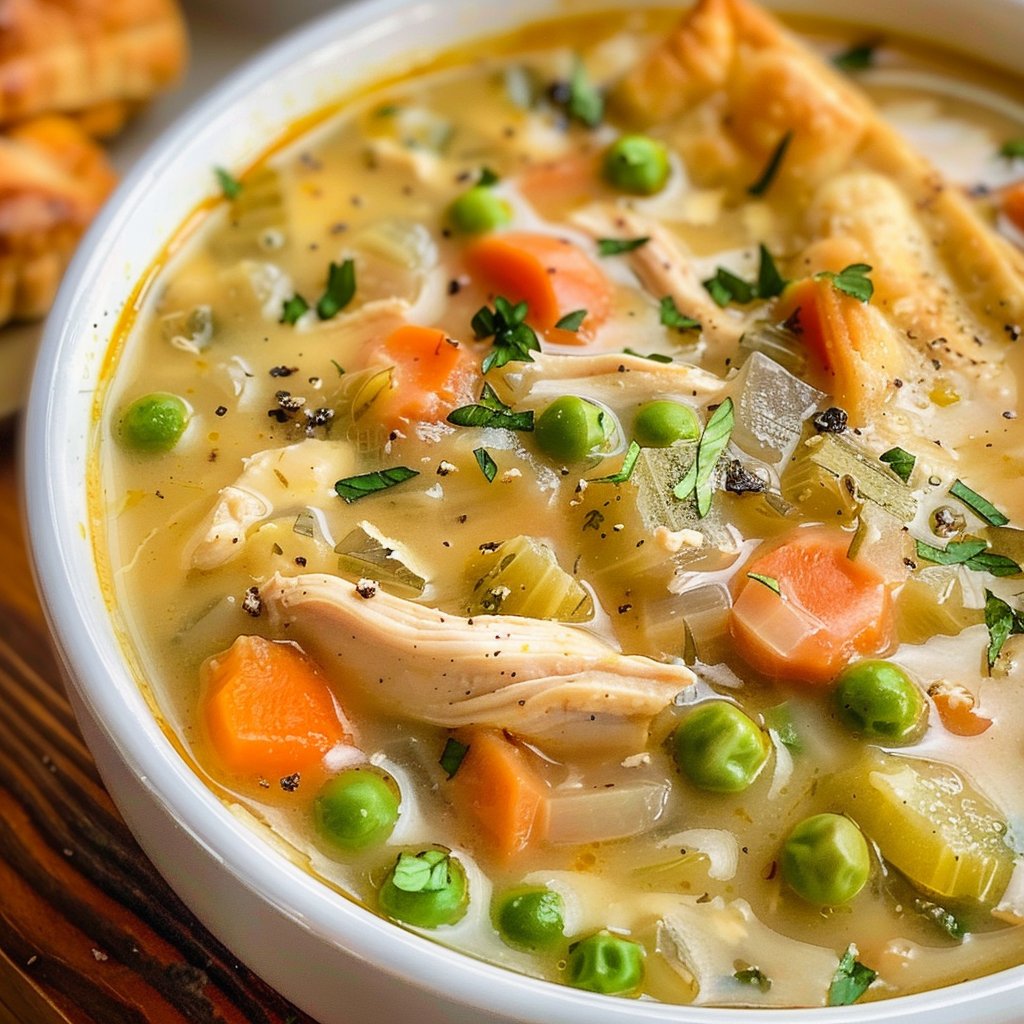 Chicken Pot Pie Soup 4 Chicken Pot Pie Soup