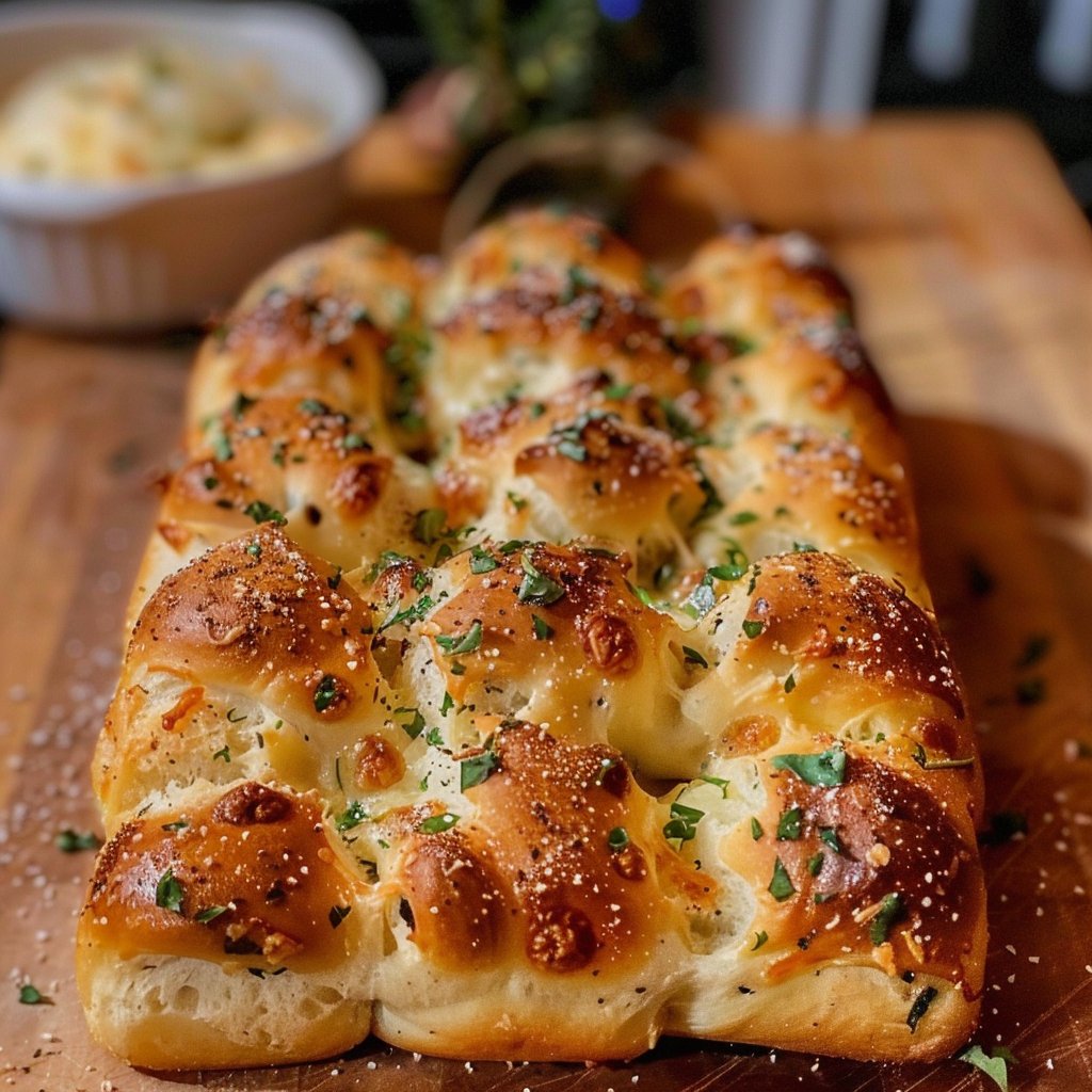 Cheesy Pull-Apart Christmas Tree Bread 4 Cheesy Pull-Apart Christmas Tree Bread
