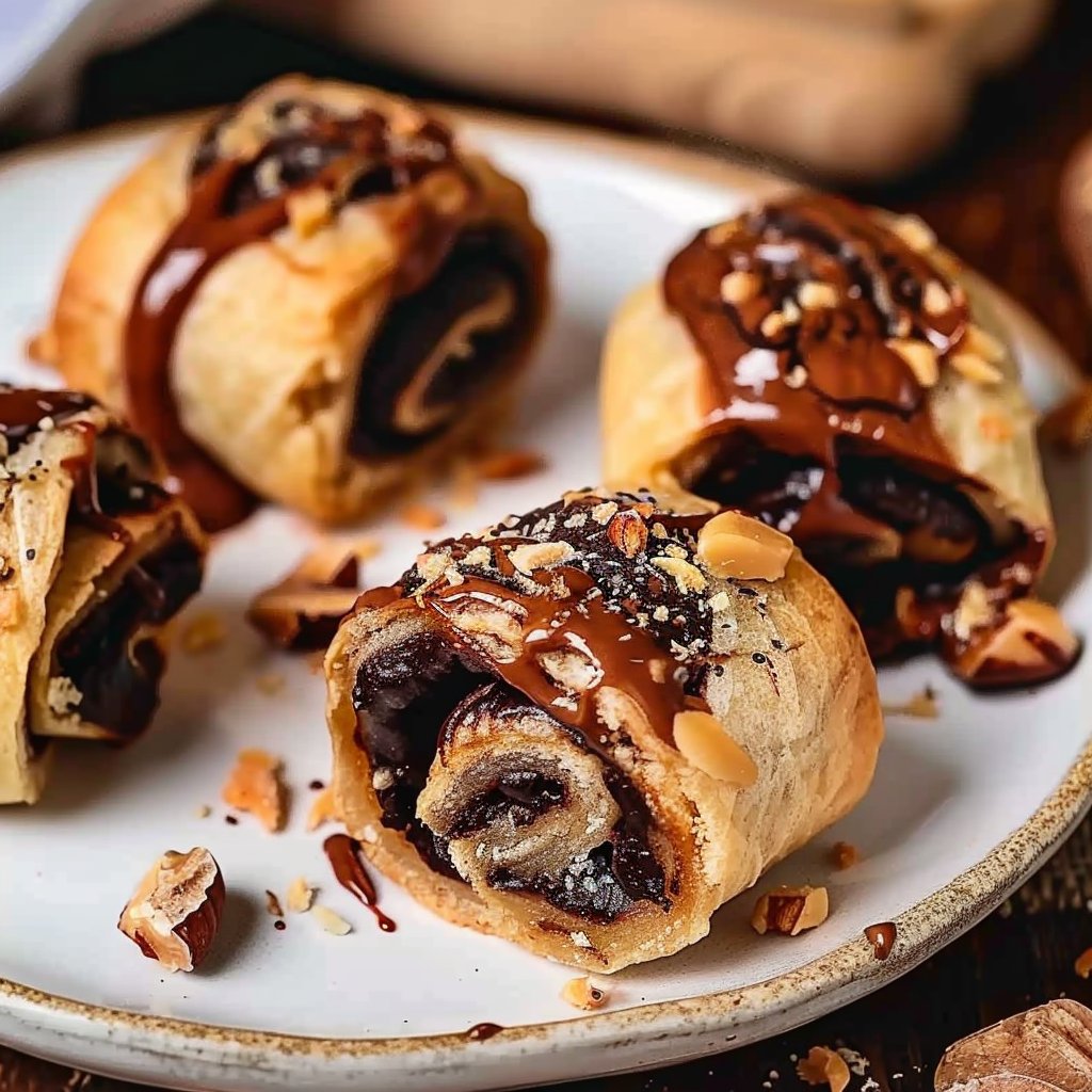 Easy Chocolate Peanut Butter Pinwheels 4 Easy Chocolate Peanut Butter Pinwheels