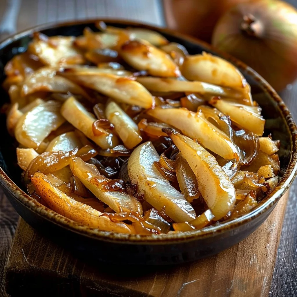 Caramelized Onion and Pear Side Dish 4 Caramelized Onion and Pear Side Dish