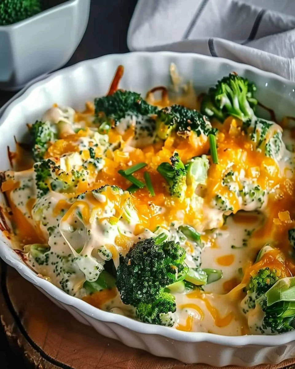 Cheesy Ranch Broccoli Casserole 4 Cheesy Ranch Broccoli Casserole