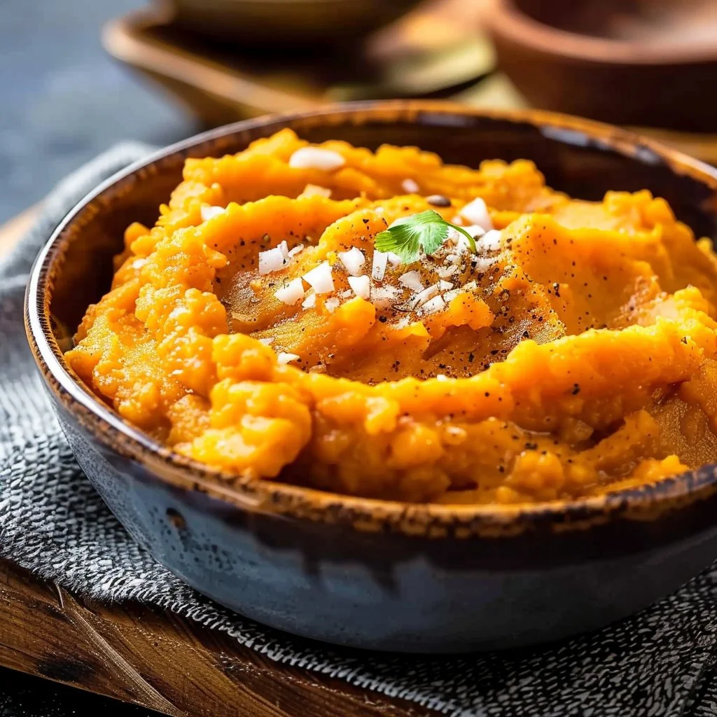 Coconut Curry Mashed Sweet Potatoes 4 Coconut Curry Mashed Sweet Potatoes