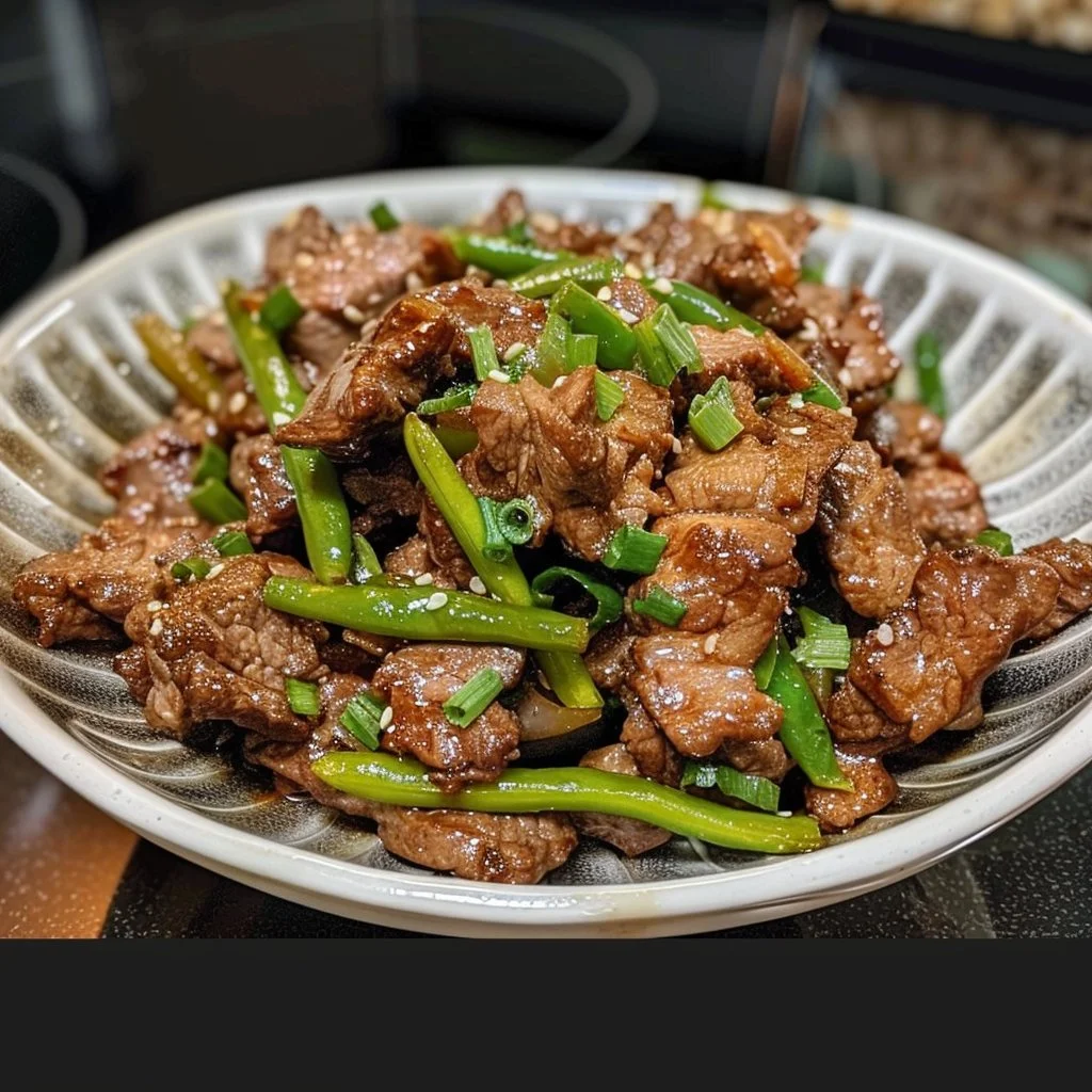 Easy Air Fryer Mongolian Beef 4 Easy Air Fryer Mongolian Beef