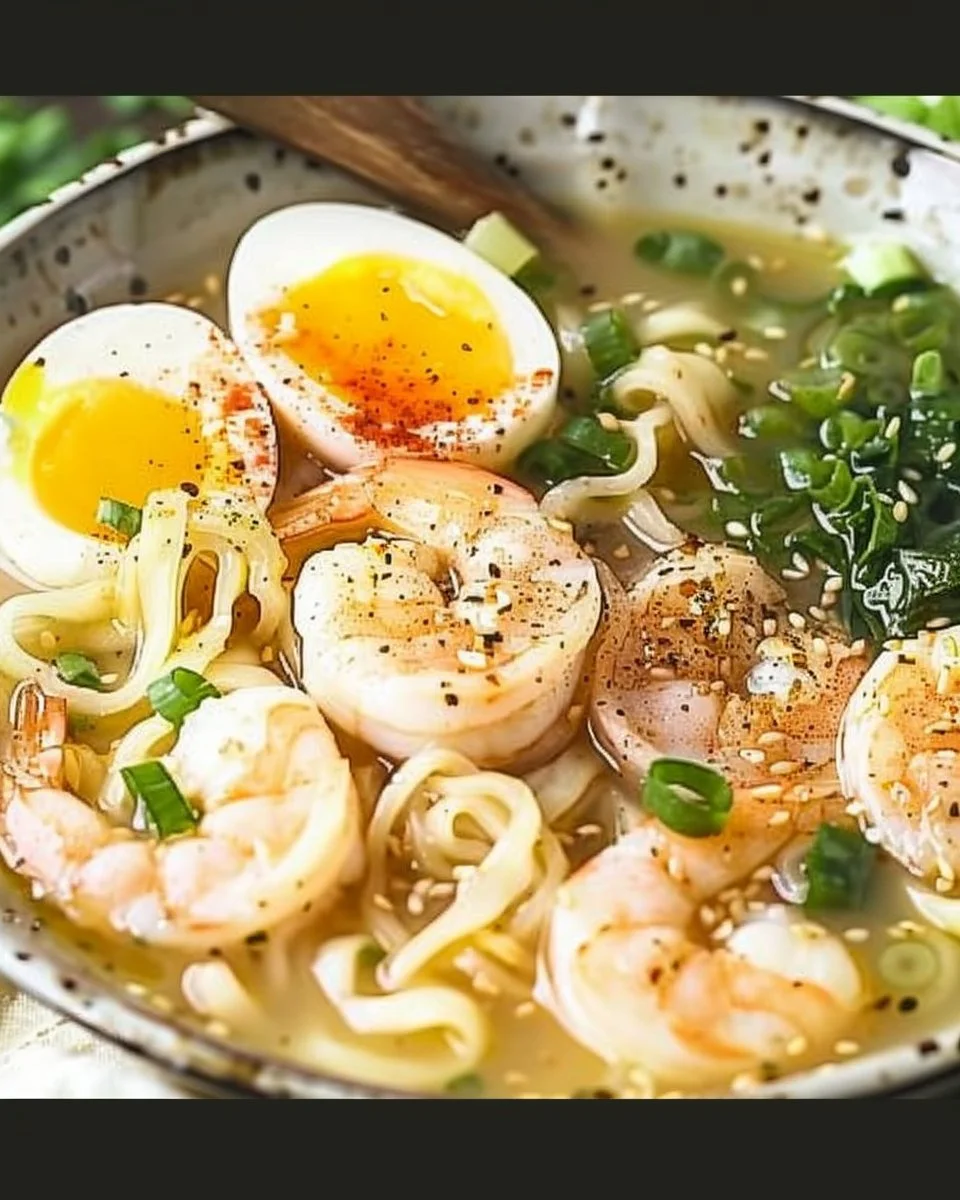 Easy Creamy Miso Shrimp Ramen 4 Easy Creamy Miso Shrimp Ramen