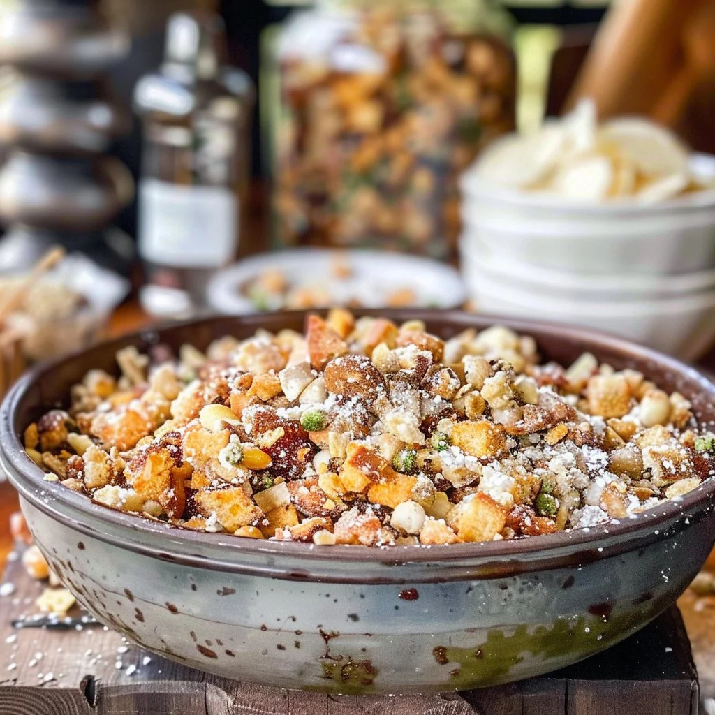 Easy Parmesan Crisp Snack Mix 4 Easy Parmesan Crisp Snack Mix