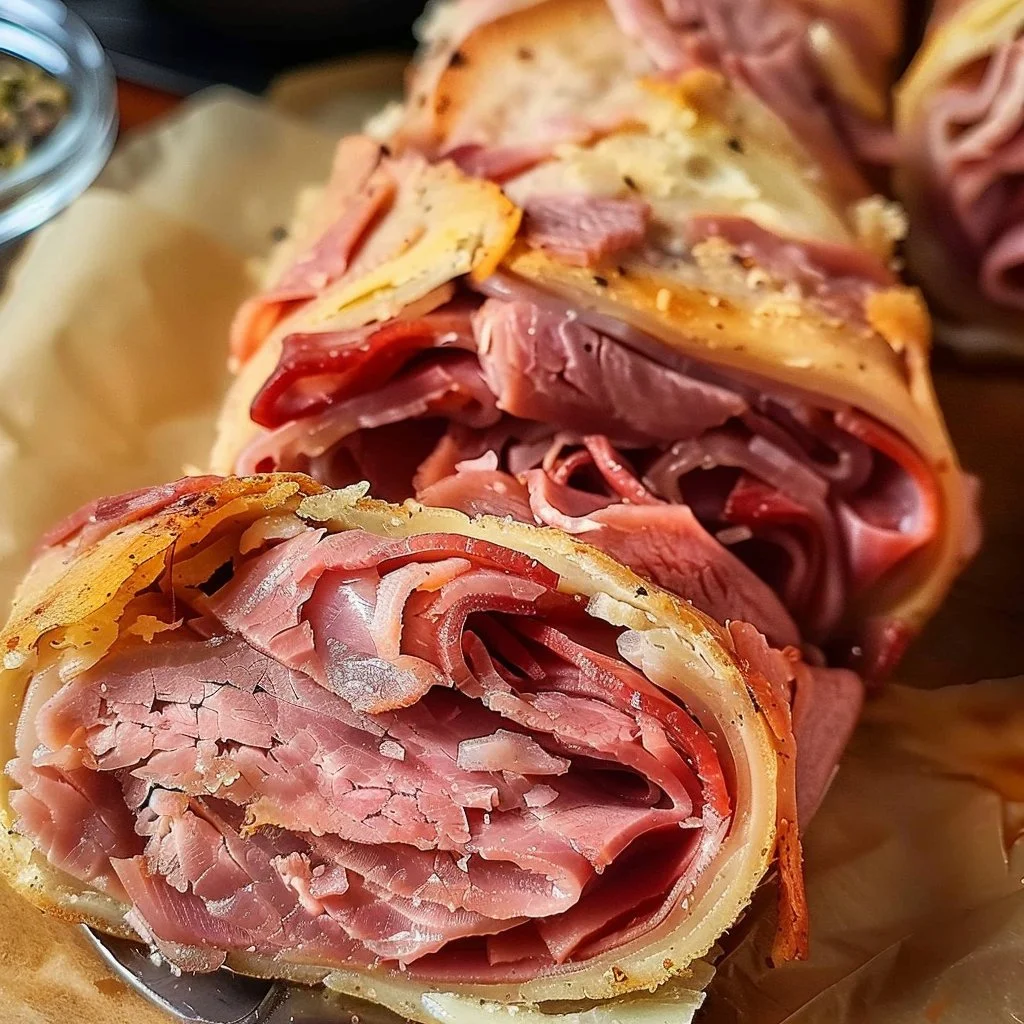 Easy Pastrami Sandwich Roll Ups 4 Easy Pastrami Sandwich Roll Ups