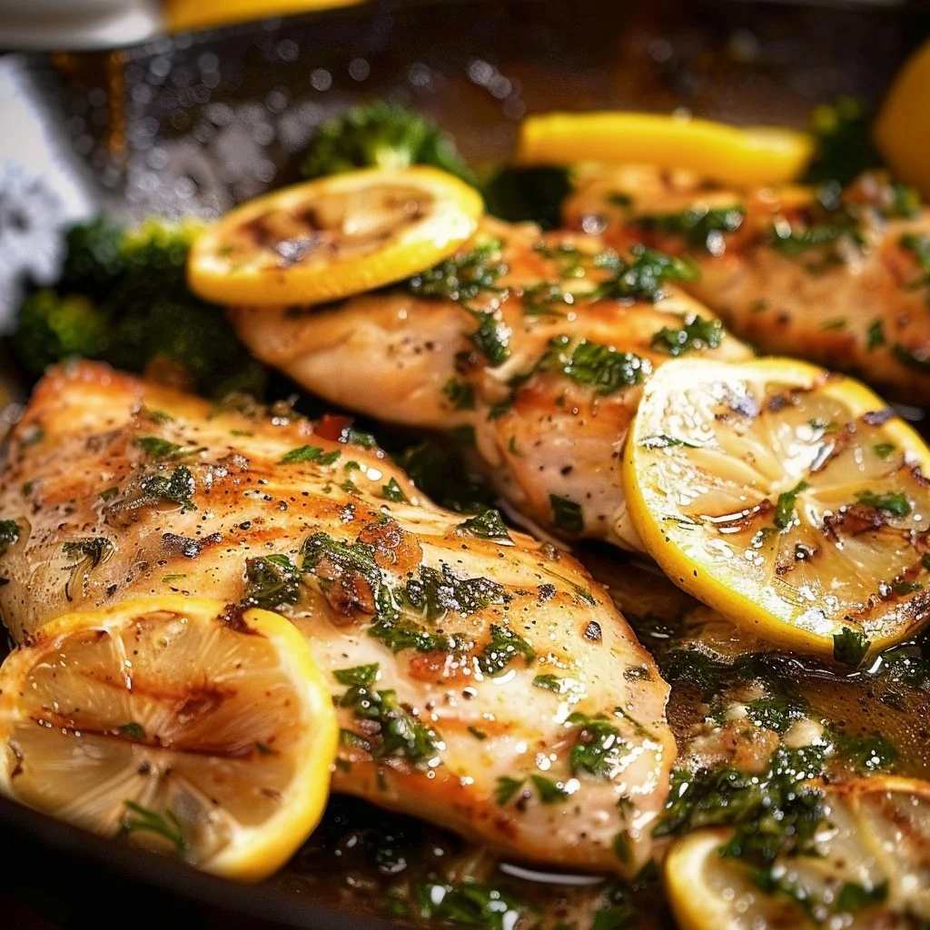 Grilled Lemon Garlic Chicken Piccata 4 Grilled Lemon Garlic Chicken Piccata