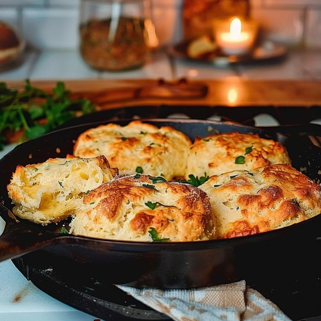 High Protein Skillet Biscuits 4 High Protein Skillet Biscuits