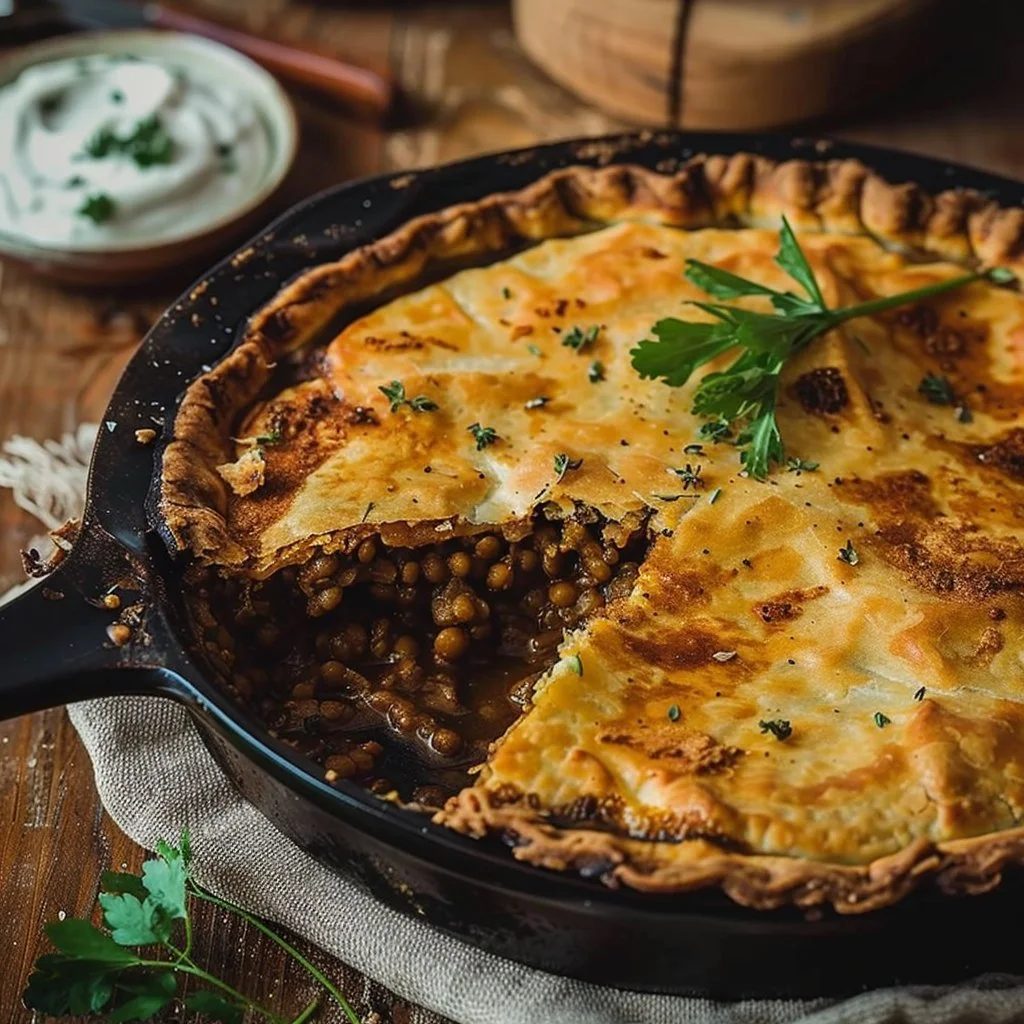 Moroccan Spiced Lentil Pie 4 Moroccan Spiced Lentil Pie