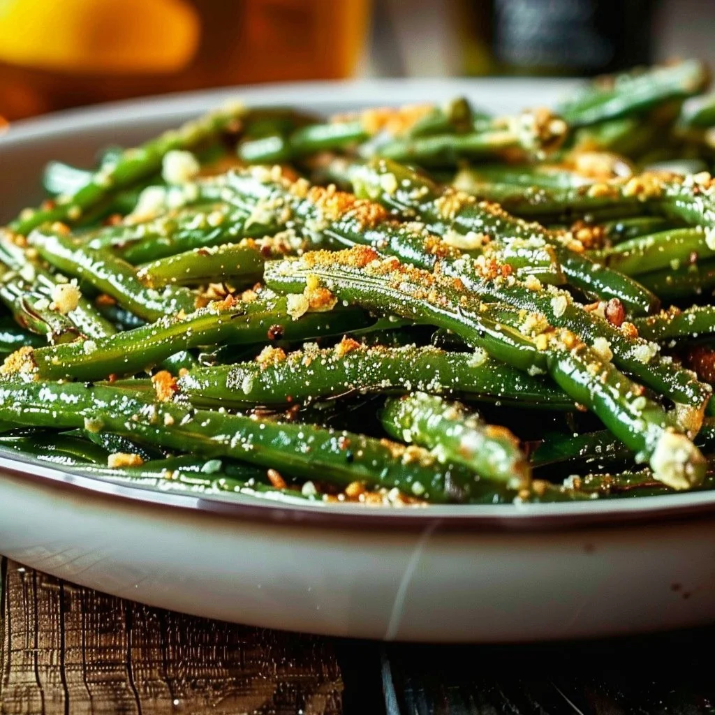 Parmesan Roasted Green Beans 4 Parmesan Roasted Green Beans