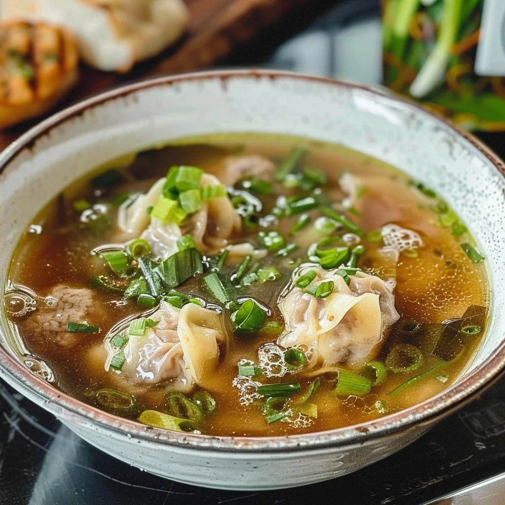 Quick & Easy Wonton Soup 4 Quick & Easy Wonton Soup