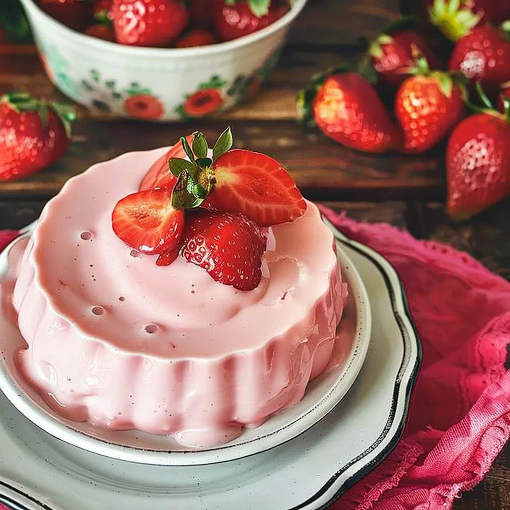 Strawberry Jello Fluff Dessert 4 Strawberry Jello Fluff Dessert