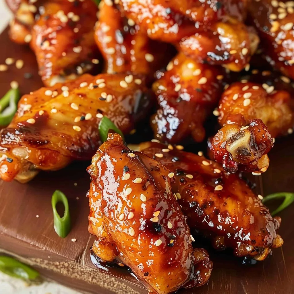 Asian Teriyaki Chicken Wings 4 Asian Teriyaki Chicken Wings