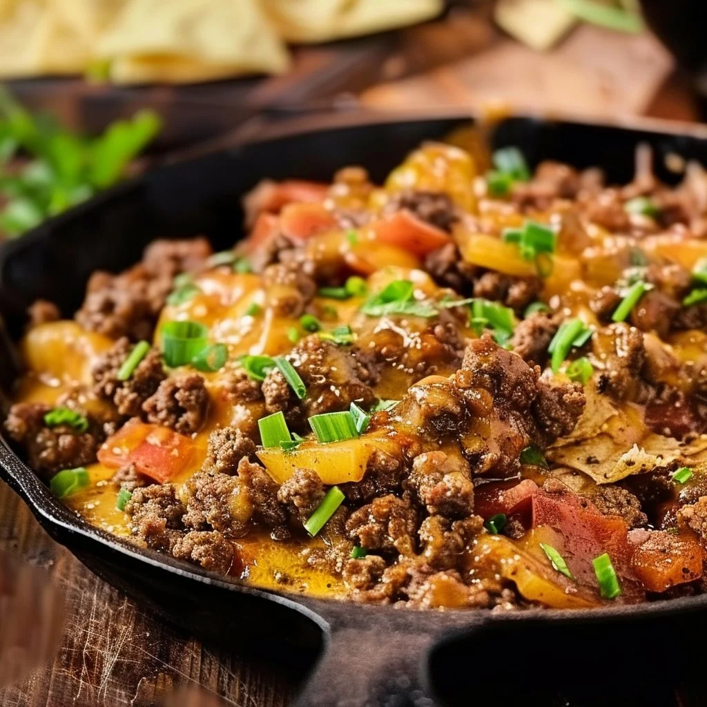 Country Ground Beef Skillet Dinner 4 Country Ground Beef Skillet Dinner