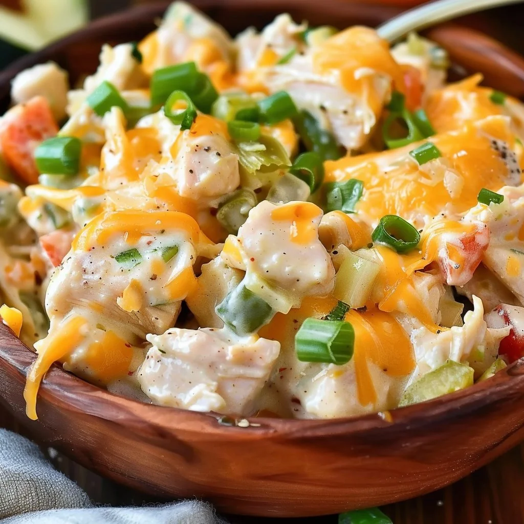 Creamy Hot Chicken Salad Casserole 4 Creamy Hot Chicken Salad Casserole