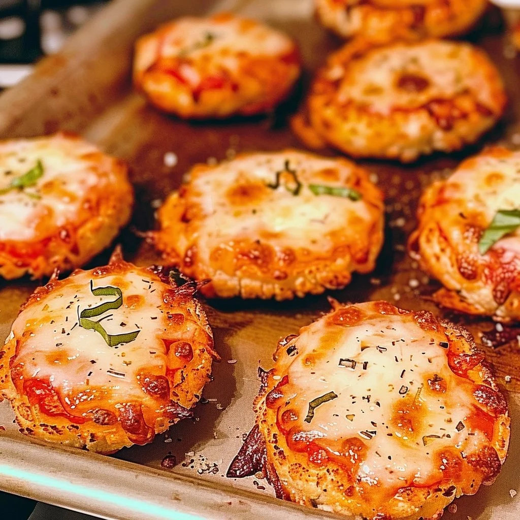 Crispy Keto Cauliflower Pizza Bites 4 Crispy Keto Cauliflower Pizza Bites