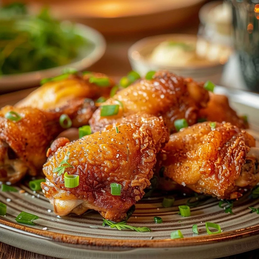 Crispy Oven-Fried Chicken Thighs 4 Crispy Oven-Fried Chicken Thighs