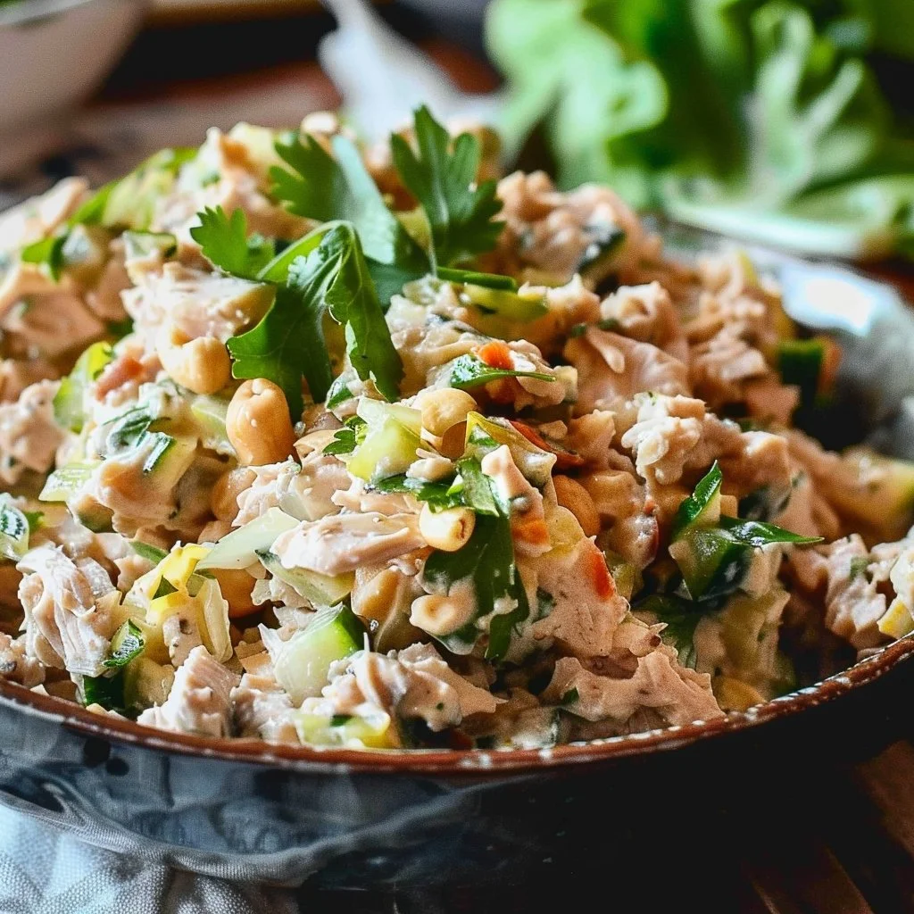 Easy Cashew Tuna Salad 4 Easy Cashew Tuna Salad