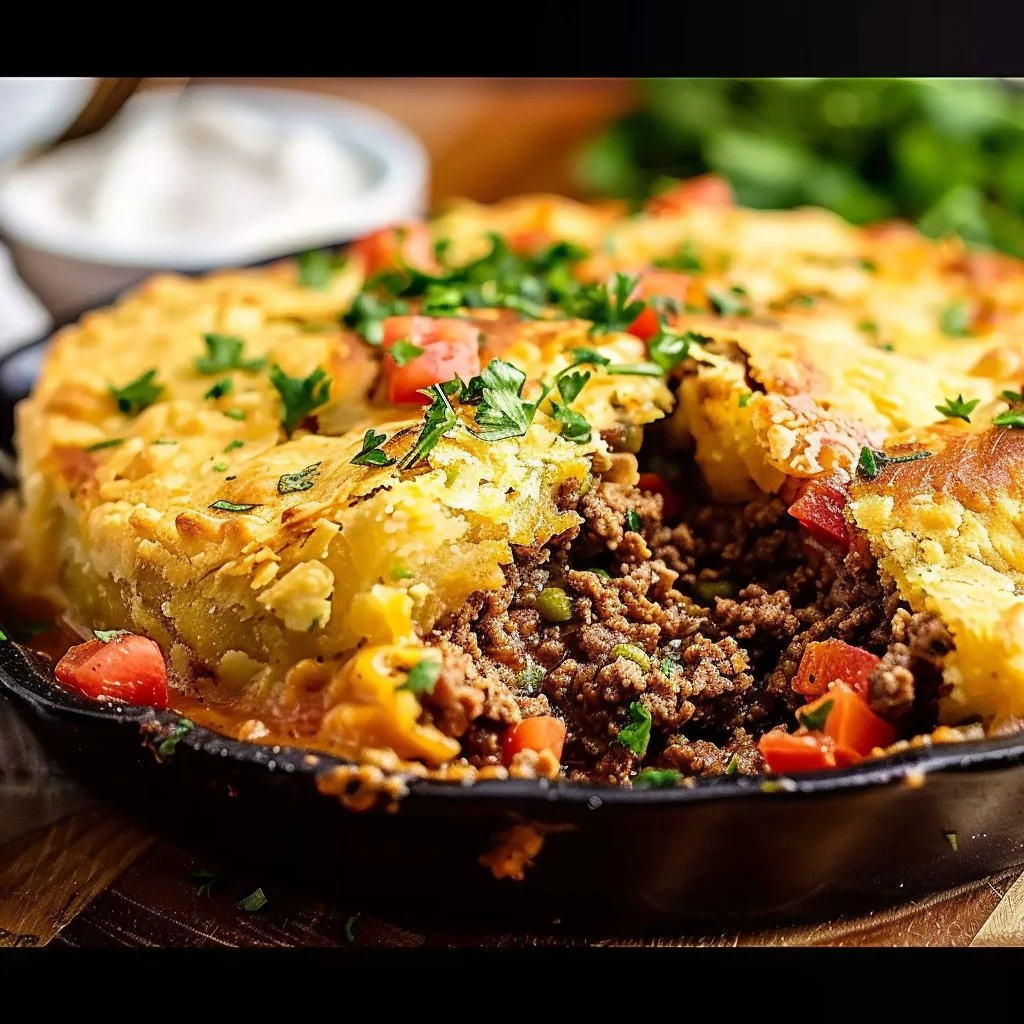 Easy Ground Beef Tamale Pie 4 Easy Ground Beef Tamale Pie