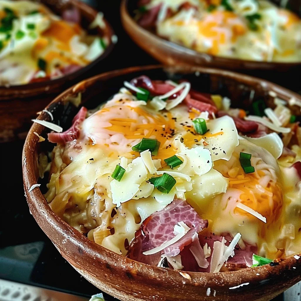 Easy Reuben Bowls 4 Easy Reuben Bowls