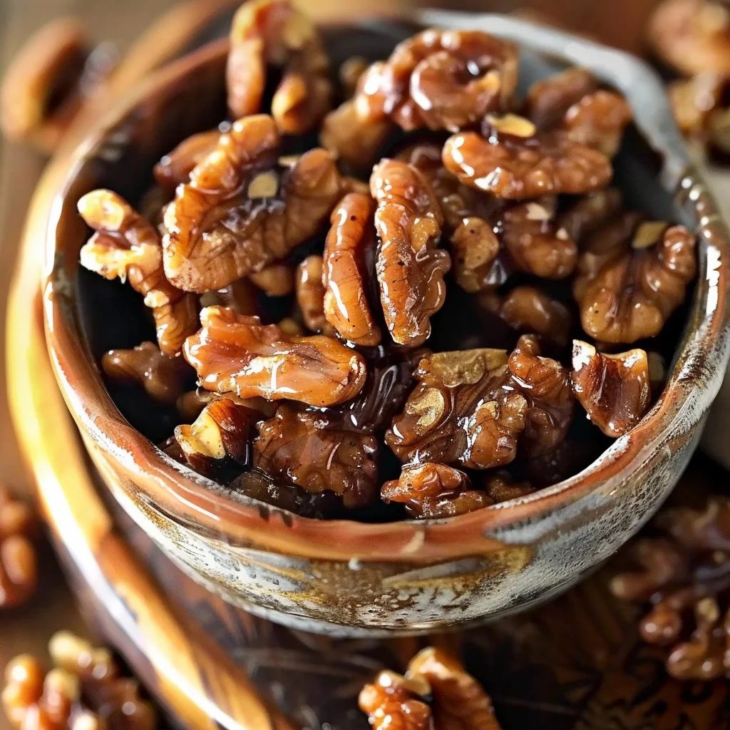 Easy Sugar Free Candied Walnuts 4 Easy Sugar Free Candied Walnuts