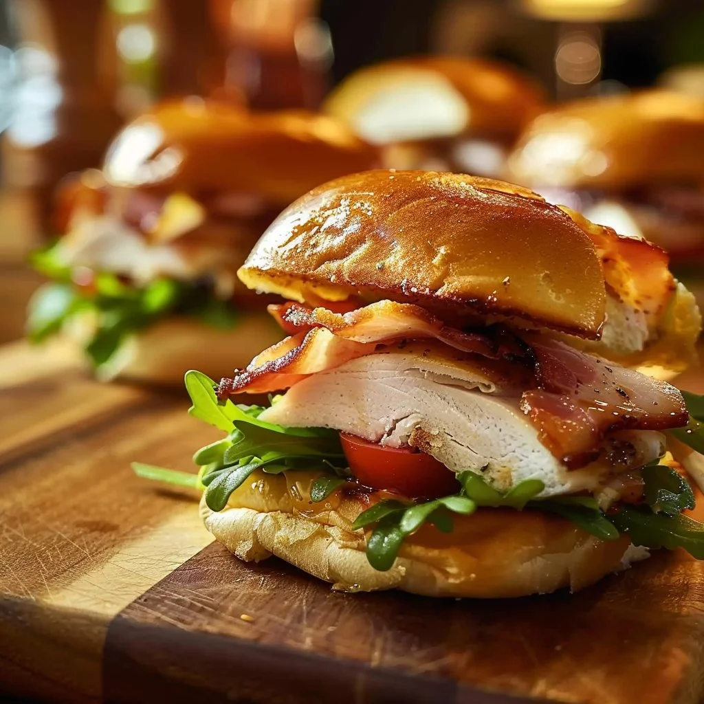 Easy Turkey Club Sliders 4 Easy Turkey Club Sliders