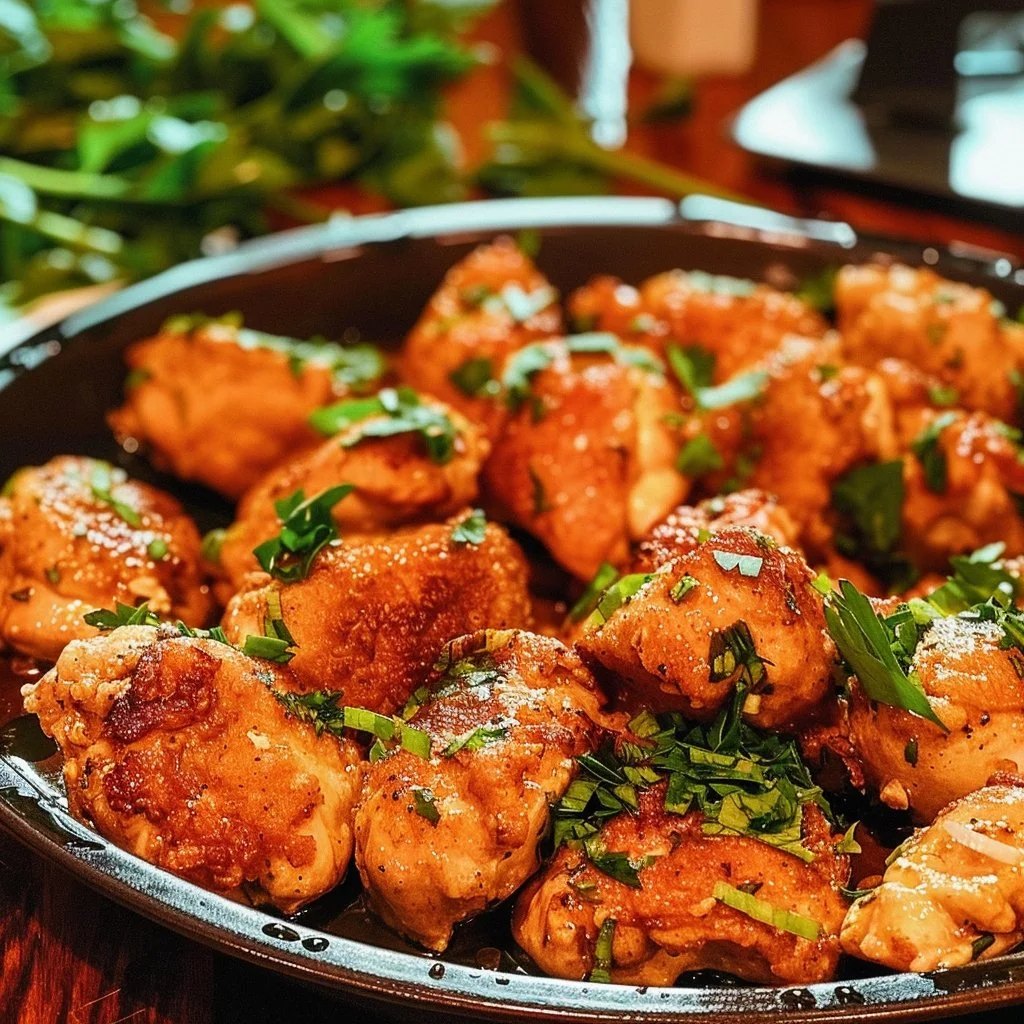 Garlic Butter Chicken Bites 4 Garlic Butter Chicken Bites