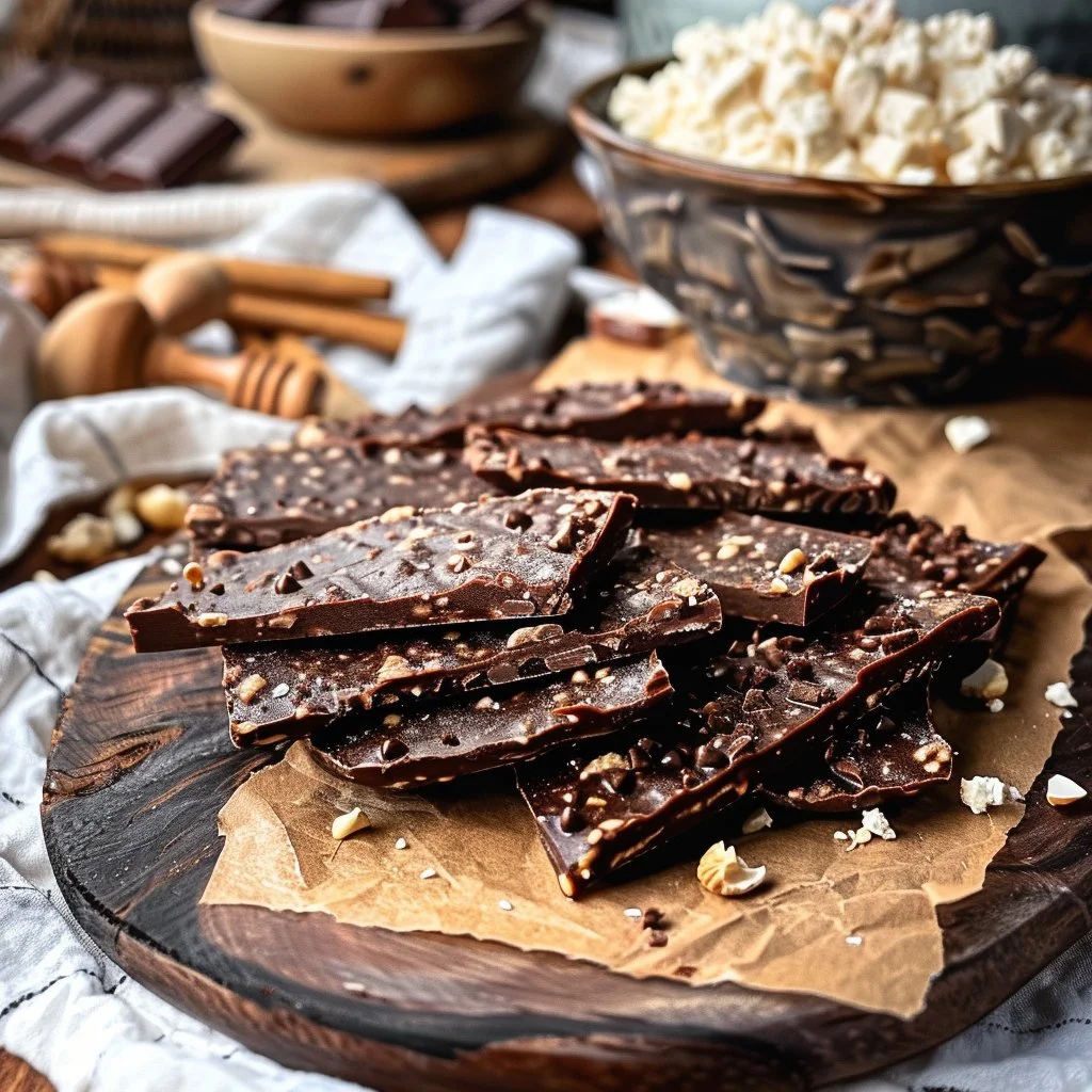 Keto Frozen Chocolate Cottage Cheese Bark 4 Keto Frozen Chocolate Cottage Cheese Bark