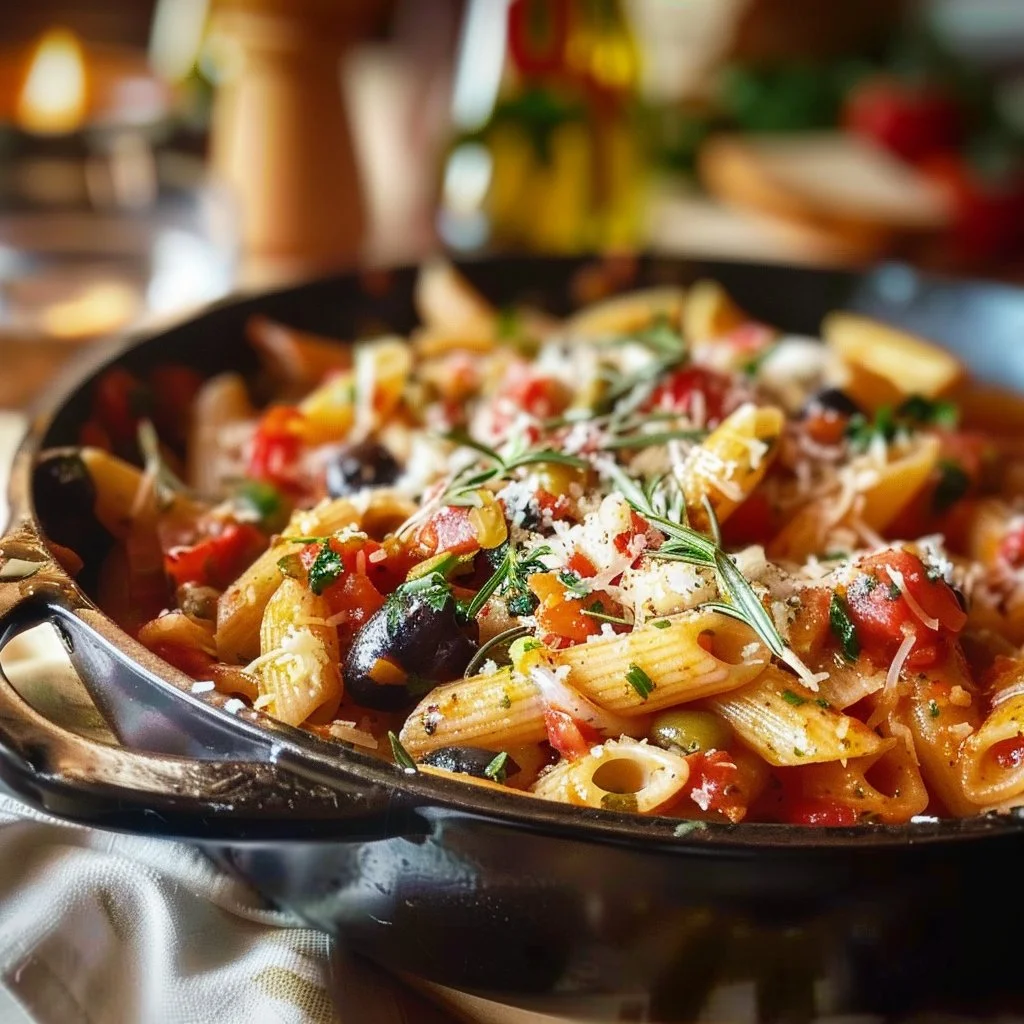 Mediterranean One Pot Pasta 4 Mediterranean One Pot Pasta